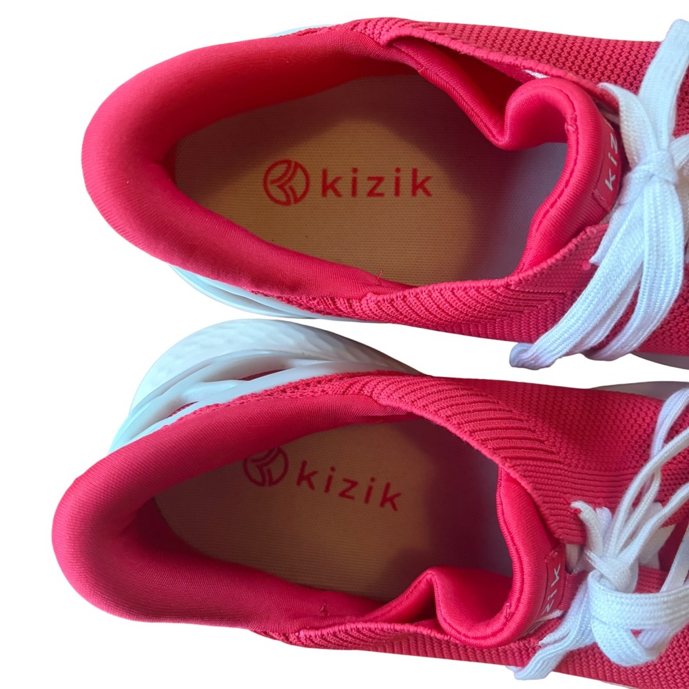 Kizik Athens Hands-Free Sneakers Pink Slip-On Comfort Walking Shoes Women's 9.5 - Picture 3 of 11
